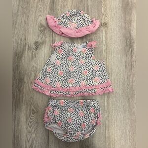 Vitamins Baby 3 Month Girls Outfit With Hat